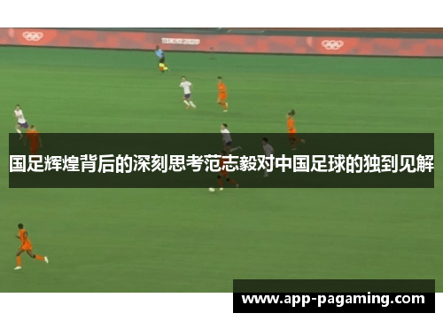 国足辉煌背后的深刻思考范志毅对中国足球的独到见解
