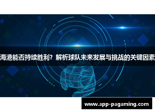 海港能否持续胜利？解析球队未来发展与挑战的关键因素