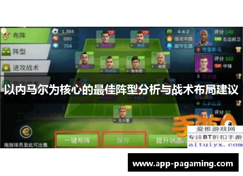 以内马尔为核心的最佳阵型分析与战术布局建议