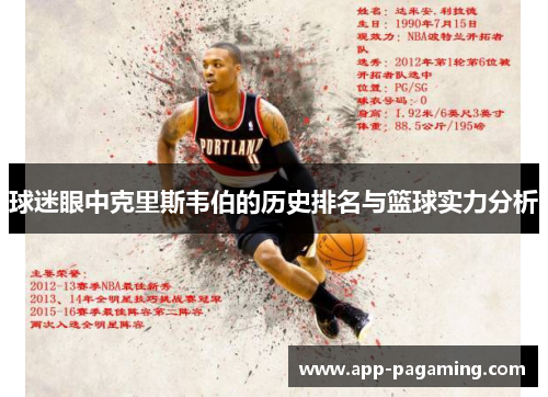 球迷眼中克里斯韦伯的历史排名与篮球实力分析