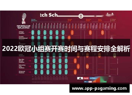 2022欧冠小组赛开赛时间与赛程安排全解析