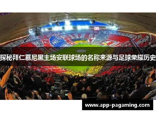 探秘拜仁慕尼黑主场安联球场的名称来源与足球荣耀历史