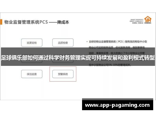 足球俱乐部如何通过科学财务管理实现可持续发展和盈利模式转型